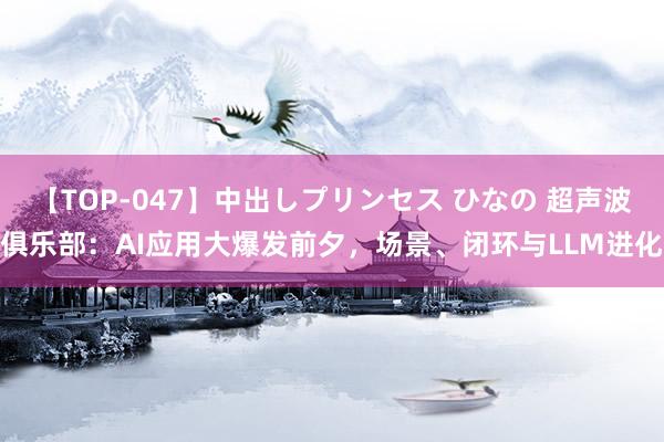 【TOP-047】中出しプリンセス ひなの 超声波俱乐部：AI应用大爆发前夕，场景、闭环与LLM进化