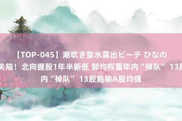 【TOP-045】潮吹き聖水露出ビーチ ひなの 茅台跌破千四关隘！北向握股1年半新低 部均权重年内“掉队” 13股跑输A股均值