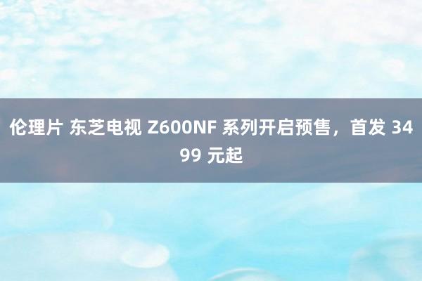 伦理片 东芝电视 Z600NF 系列开启预售，首发 3499 元起