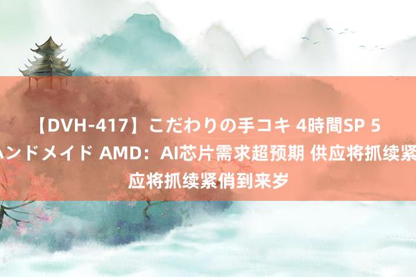 【DVH-417】こだわりの手コキ 4時間SP 5 30人のハンドメイド AMD：AI芯片需求超预期 供应将抓续紧俏到来岁